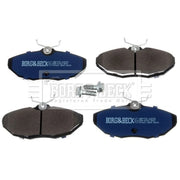 Borg & Beck 4 x Rear Brake Pad Set BBP1743