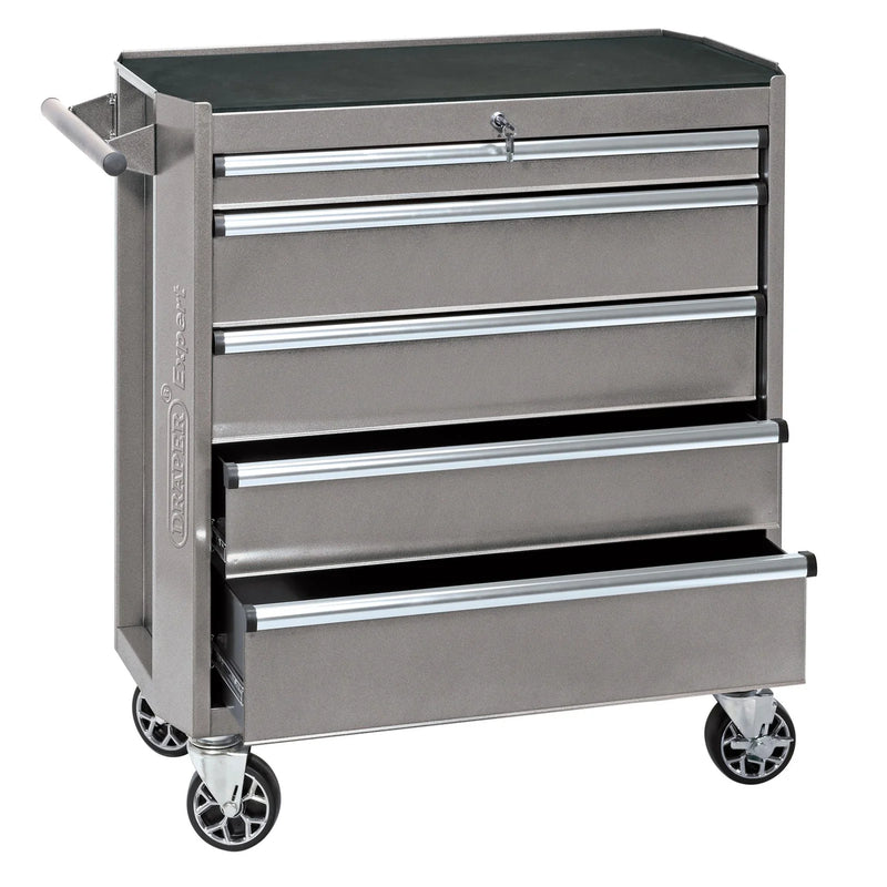 Draper Expert 36" Tool Storage Roller Cabinet - 5 Drawers