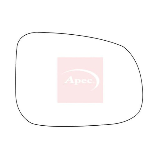 Apec Exterior Wing Mirror Glass Right AMS2214