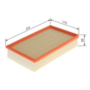 Bosch Engine Air Filter F 026 400 693