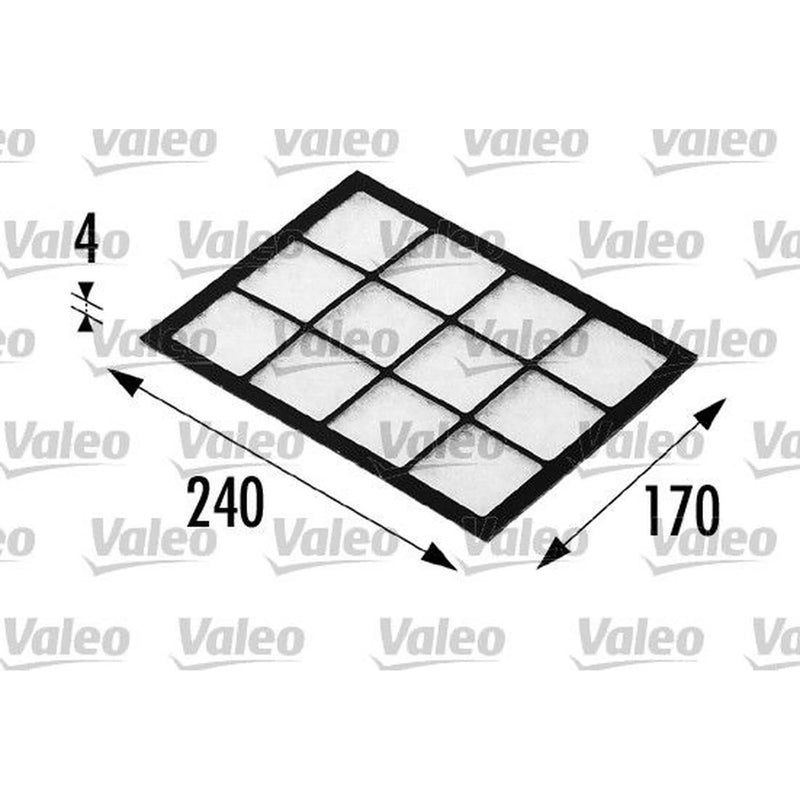 Valeo Cabin Air Filter (Pollen Filter) 698690