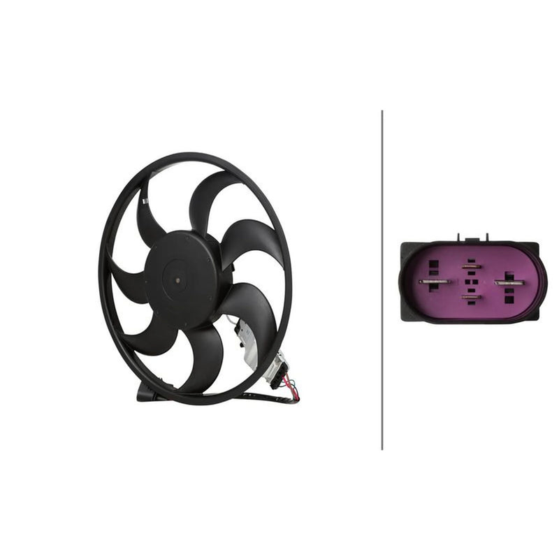 Hella Engine Cooling Fan Right 8EW 366 420-521