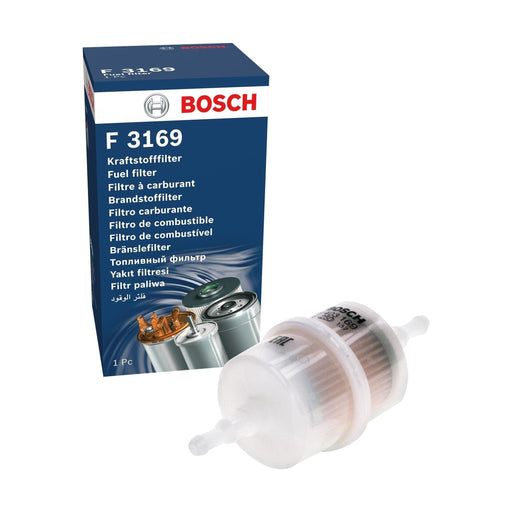 Genuine Bosch Car Fuel Filter F3169 Fits Vw Golf - 1.6 - 83-92 F026403169 Bosch  - Town Parts