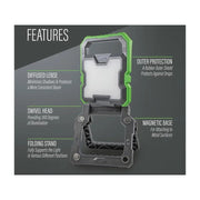 Lighthouse Rechargeable Work Light 2000 Lumens - AST331 - 2000LM