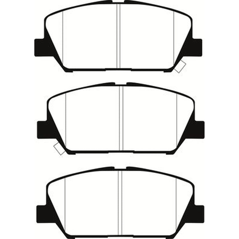 Abtex Front Brake Pad Set PLU2273