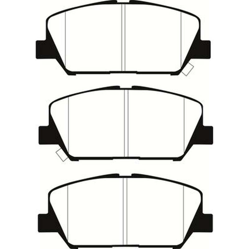 Abtex Front Brake Pad Set PLU2273
