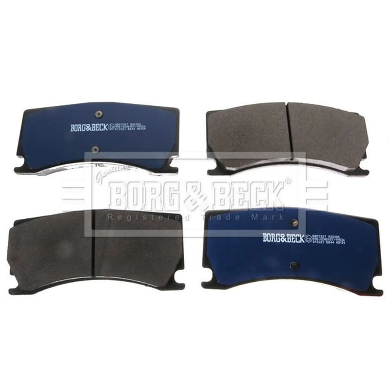 Borg & Beck 4 x Rear Brake Pad Set BBP2327