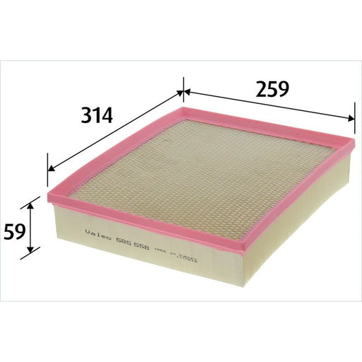 Valeo Engine Air Filter 585558