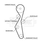 Borg & Beck Timing Belt & Water Pump Kit BTW1072