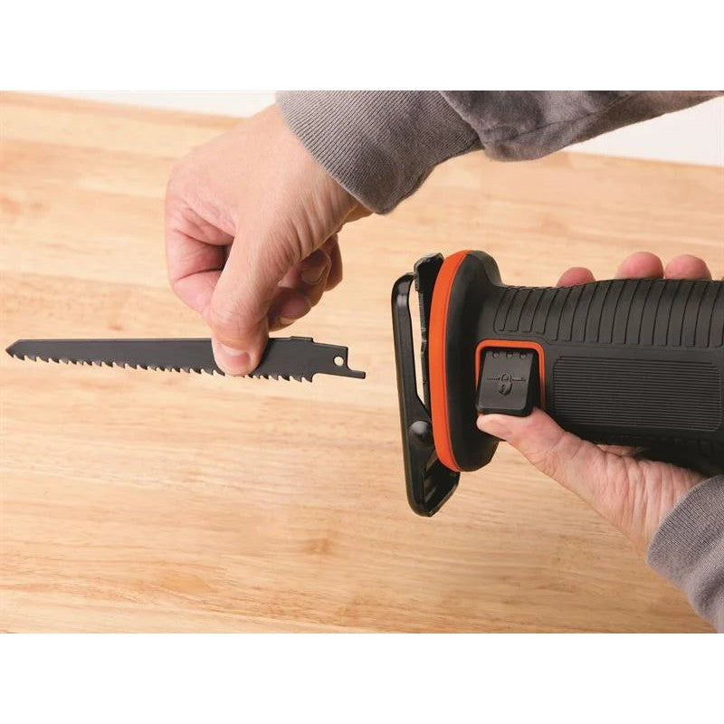 Black + Decker BDCR18C1 Reciprocating Saw 18V 1 x 1.5Ah Li-ion - BDCR18C1-GB