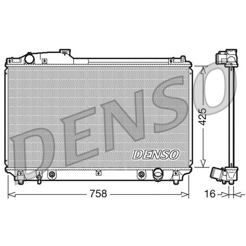 Denso Engine Radiator DRM51003