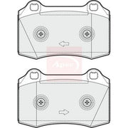 Apec Front Brake Pad Set PAD1661