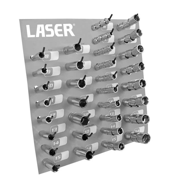 Laser Tools Complete Socket Rack d 1-3