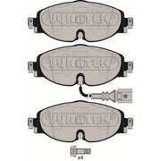 Juratek Front Brake Pad Set JCP4265