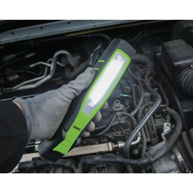 Draper Inspection Lamp 7W 700 Lumens Rechargeable Green