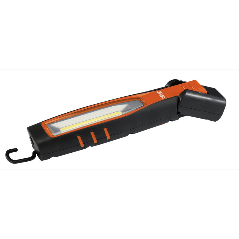 Draper Inspection Lamp 10W 1000 Lumens Rechargeable COB/SMD Orange