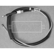 Borg & Beck Handbrake Cable Left Rear BKB3318