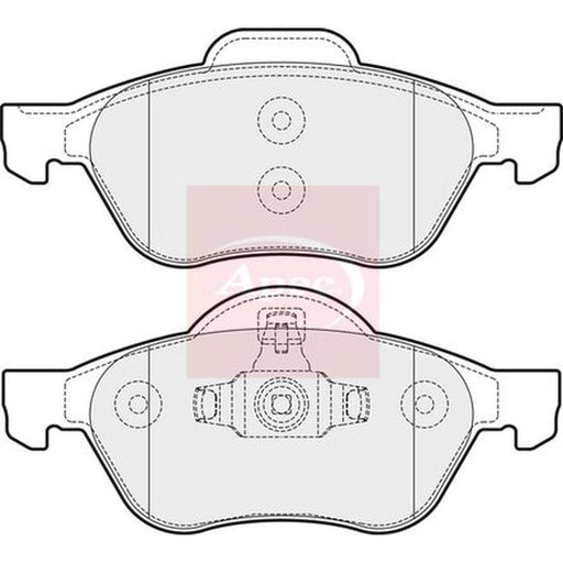 Apec Front Brake Pad Set PAD1714