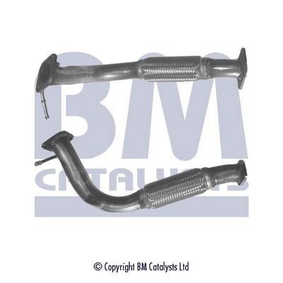 BM Catalysts BM70524 Exhaust Pipe Front Stainless Steel Fits Kia Sorento BM - Town Parts