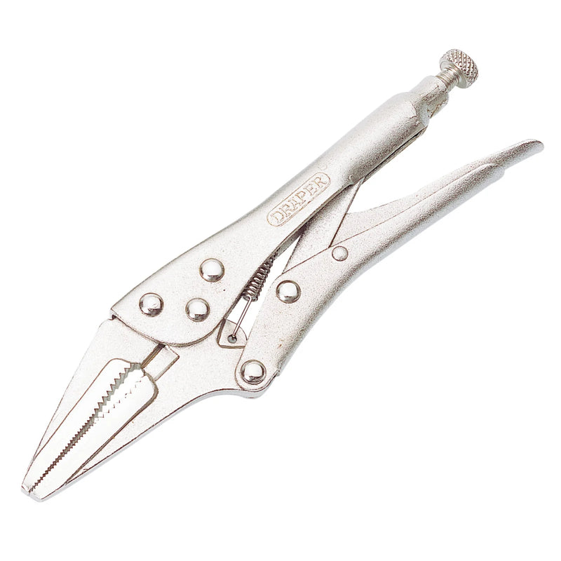 Draper Long Nose Self Grip Pliers 220mm