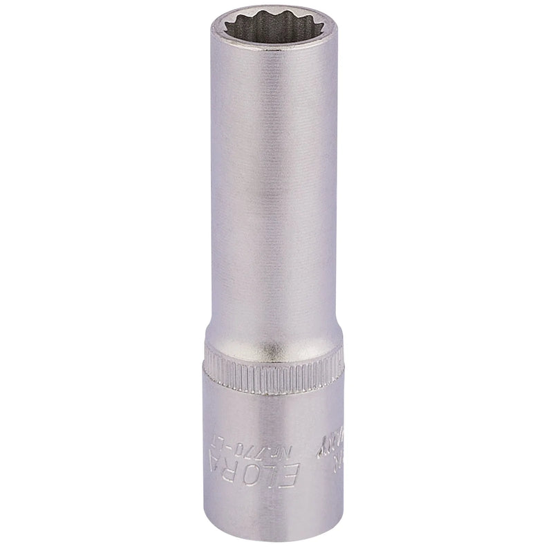 Elora Deep Bi-Hexagon Socket 1/2" Sq. Dr. - Multiple Lengths Available