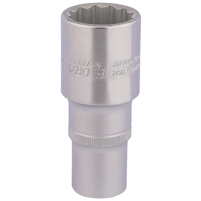 Elora Deep Bi-Hexagon Socket 1/2" Sq. Dr. - Multiple Lengths Available