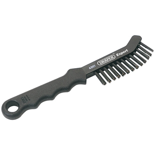 Draper Expert Hand Brush 225mm Steel Wire Fill
