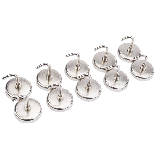 Draper Magnetic Hook Set 10 Piece - Holds Up to 3.5kg
