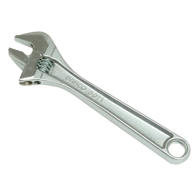 Bahco 8069c Chrome Adjustable Wrench 100mm (4in) - 8069 C