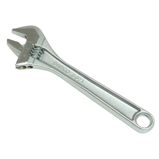 Bahco 8071c Chrome Adjustable Wrench 200mm (8in) - 8071 C