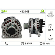 Valeo Car Alternator 12V 443441