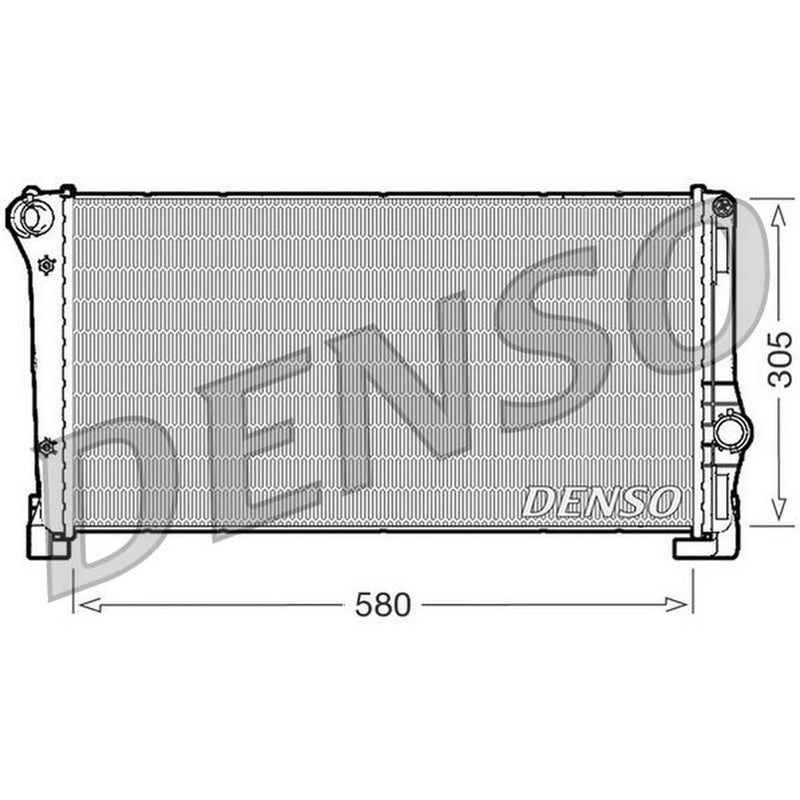 Denso Engine Radiator DRM09104