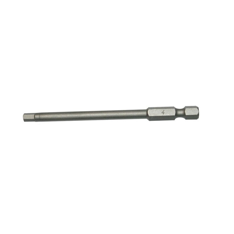 Teng Tools Bits 1/4" Hex 4mm S2 Steel 89mm