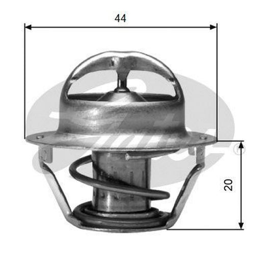 Gates Thermostat,Coolant TH03088G1