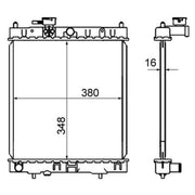 Mahle Engine Radiator CR 844 000S