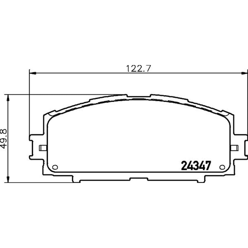 DON Brake Pad Set PCP1441