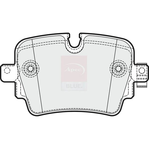Apec Rear Brake Pad Set PD4280