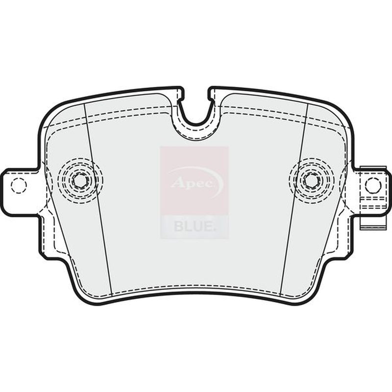 Apec Rear Brake Pad Set PD4280