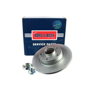 Borg & Beck 2 x Solid Rear Brake Discs BBD5772S