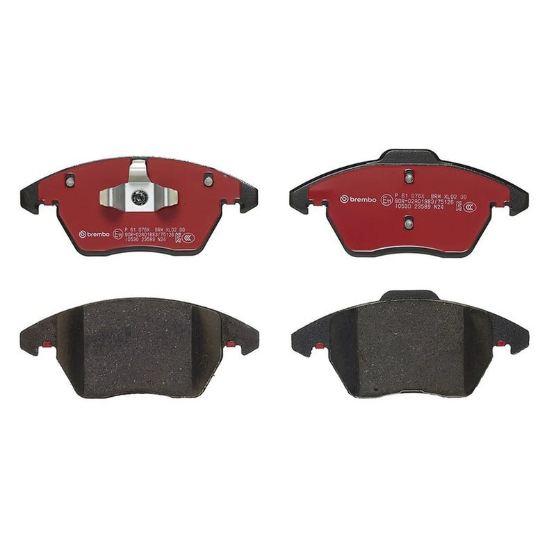 Brembo 4 x Front Brake Pad Set P61076X