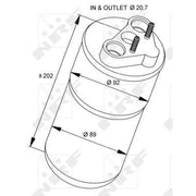 NRF Air Conditioning Dryer 33318