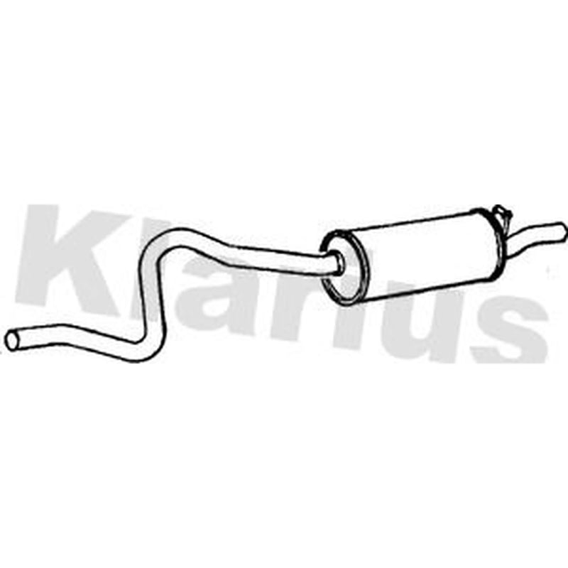 Klarius Box With Tail Pipe Rear FD331T