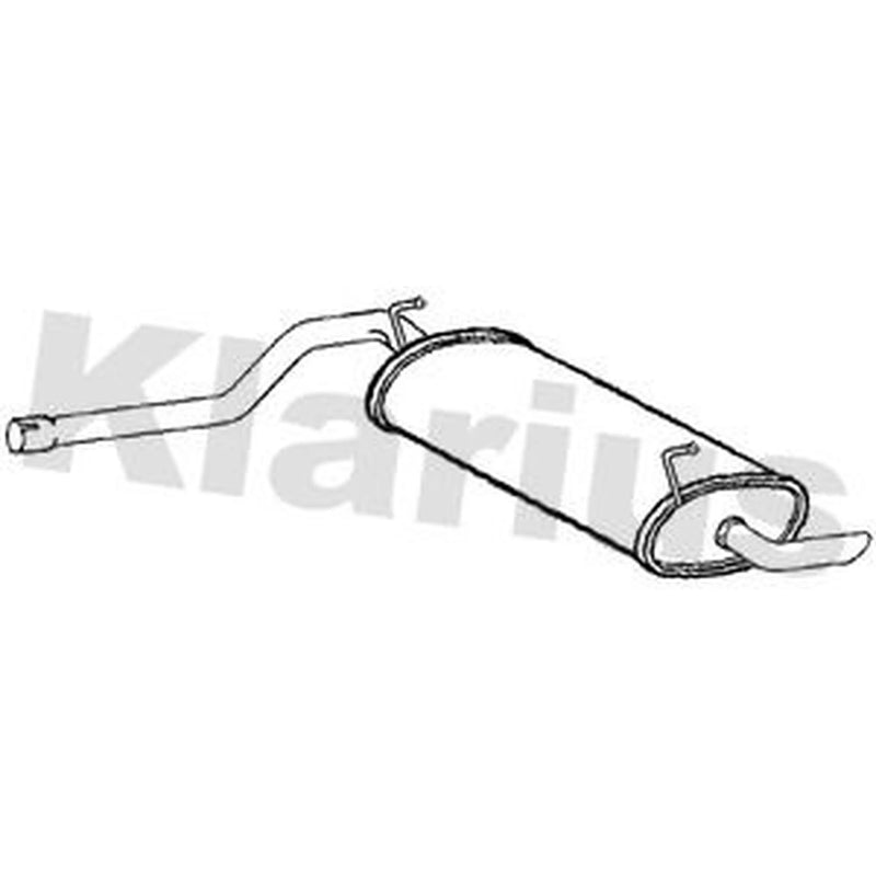 Klarius Box With Tail Pipe Rear FT985M