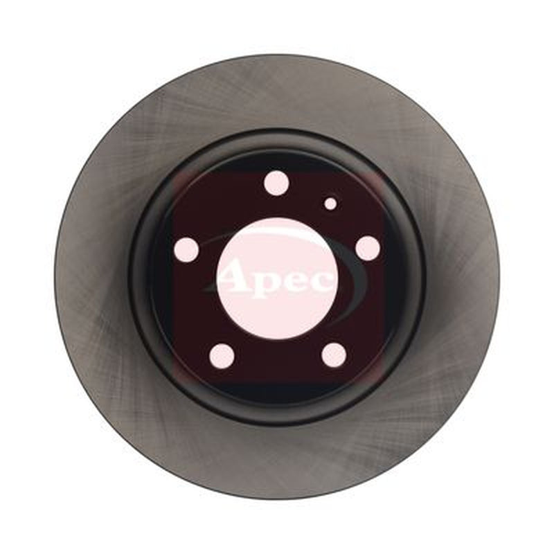 Apec 2 x Solid Rear Brake Discs DSK2620