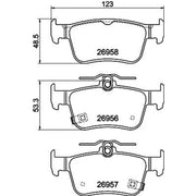 Mintex Brake Pad Set MDB4408