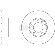 Fahren 2 x Vented Front Brake Discs FBD6000