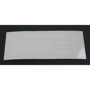 Sealey Label (safety advice)