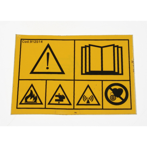 Sealey Label (warning signs)