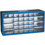 Draper 30 Drawer Organiser - Durable Plastic Tool Storage