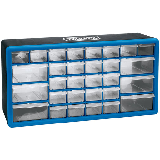 Draper 30 Drawer Organiser - Durable Plastic Tool Storage